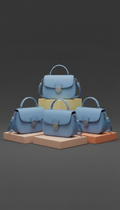 Sky Blue mini satchel