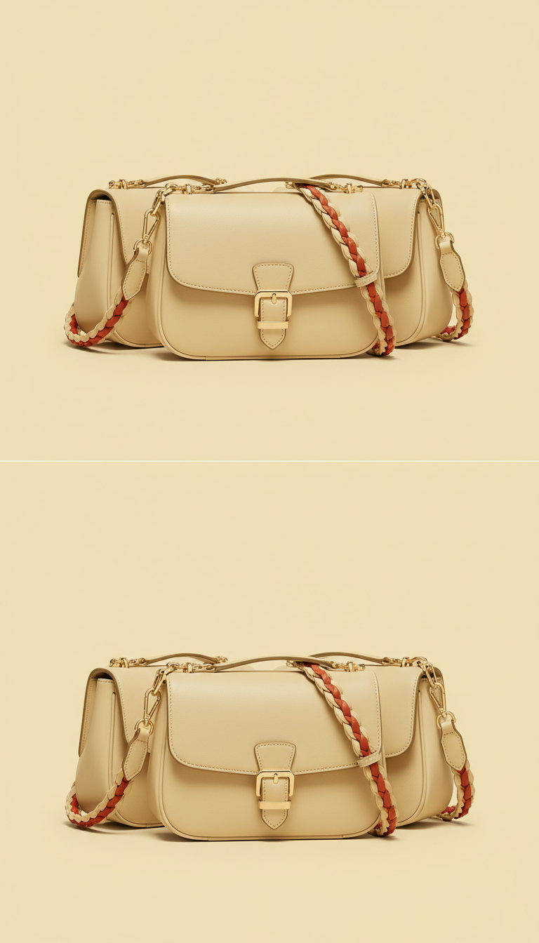 Lemon Cream shoulder bag