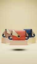 Coral Chic crossbody bag