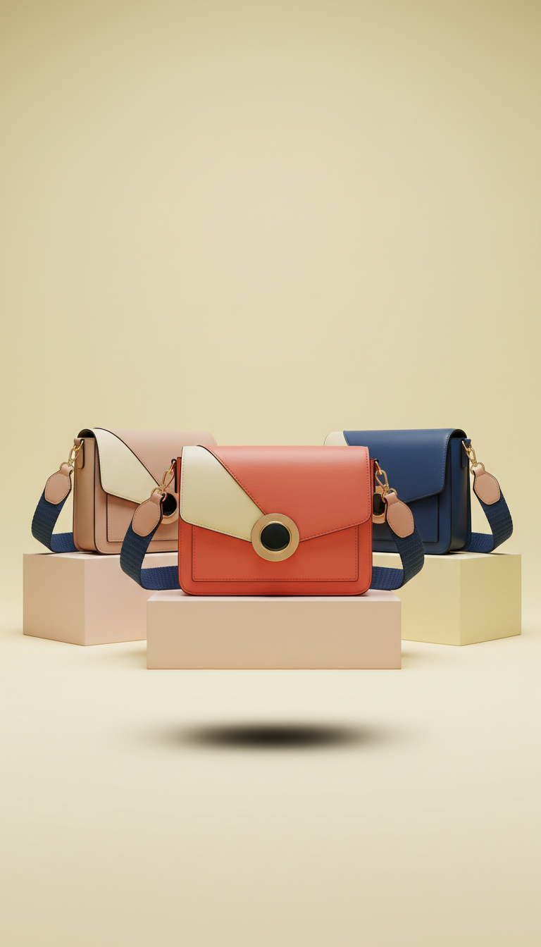 Coral Chic crossbody bag