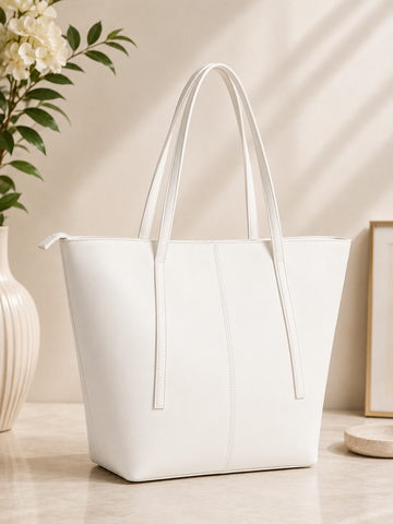 Premium Women’s Brown Leather Tote Bag – Elegant Large Shoulder & Handbag for Everyday Use