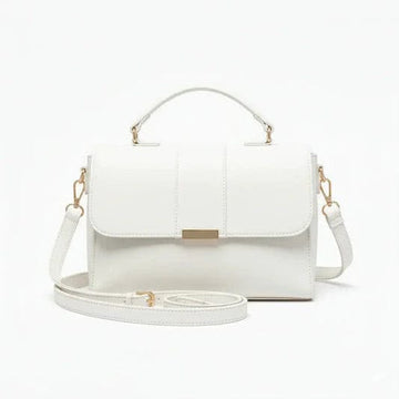 Women's Top Handle Bag – Premium PU Leather Crossbody Handbag for Women